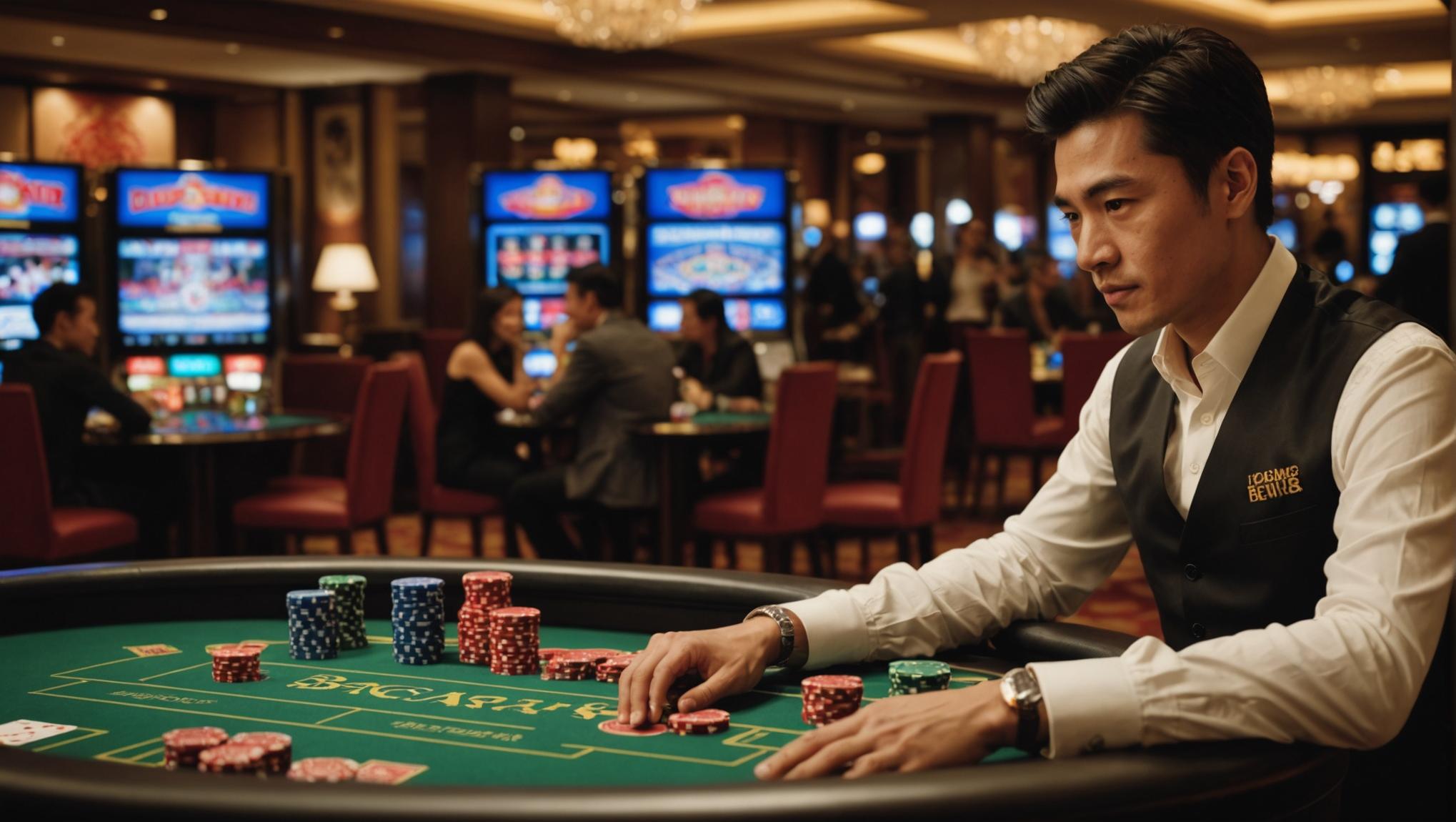 Cách chơi Baccarat trực tuyến